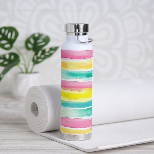 Sommerzeit Trinkflasche (Yoga (gedreht))