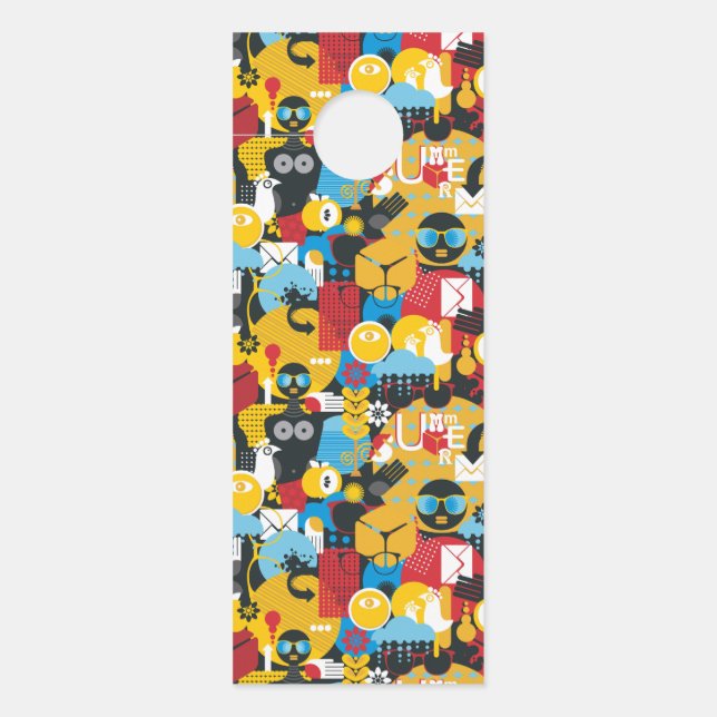 Sommerzeit Türanhänger (Vorderseite)