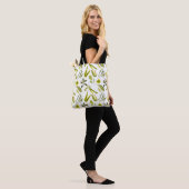 Sommerzeit Vintage Blumen Tasche (Am Model)