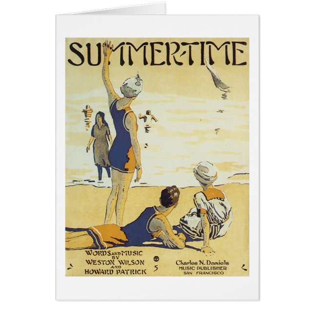 Sommerzeit Vintager Songbook Cover (Vorne)