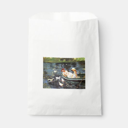 Sommerzeit (von Mary Cassatt) Geschenktütchen (Vorderseite)