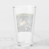 Sommerzeit (von Mary Cassatt) Glas (Rückseite)