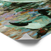 Sommerzeit von Mary Cassatt Poster (Ecke)