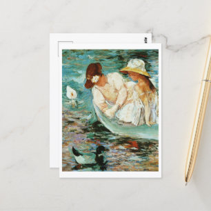 Sommerzeit von Mary Cassatt Postkarte