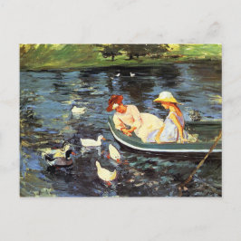 Sommerzeit (von Mary Cassatt) Postkarte
