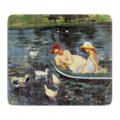 Sommerzeit (von Mary Cassatt) Schneidebrett (Vorderseite)