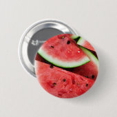 Sommerzeit Wassermelone Button (Vorne & Hinten)