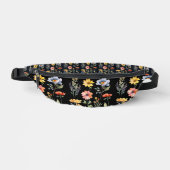 Sommerzeit-Wildblumen Bauchtasche (Vorderseite)