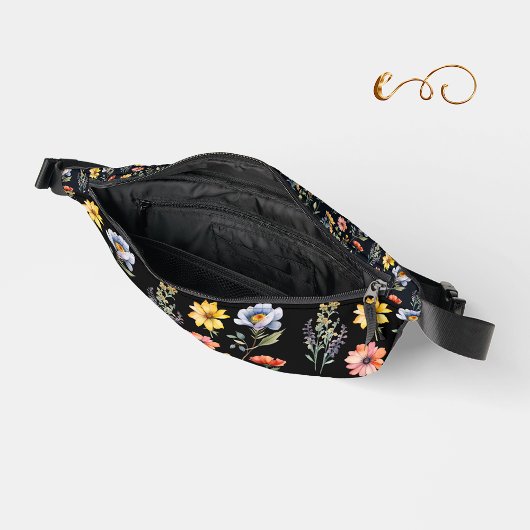 Sommerzeit-Wildblumen Bauchtasche