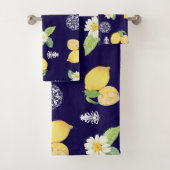Sommerzeit Zitronen Badhandtuch Set (Insitu)