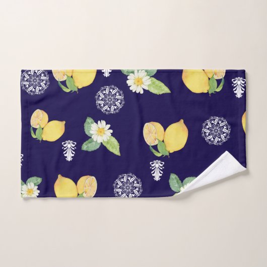 Sommerzeit Zitronen Badhandtuch Set (Handtuch)