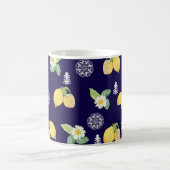 Sommerzeit Zitronen Kaffeetasse (Mittel)