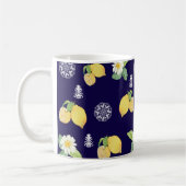 Sommerzeit Zitronen Kaffeetasse (Links)