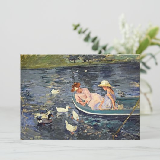 Sommerzeit zwei | Mary Cassatt (Stehend Vorderseite)