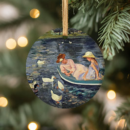 Sommerzeit zwei | Mary Cassatt Keramik Ornament