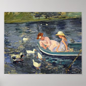 Sommerzeit zwei | Mary Cassatt Poster (Vorne)