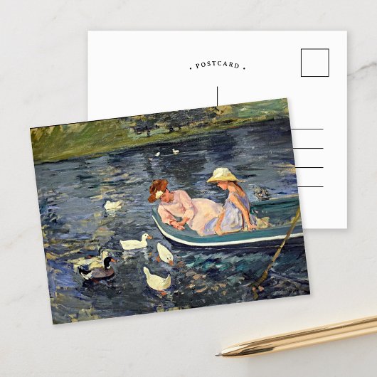 Sommerzeit zwei | Mary Cassatt Postkarte