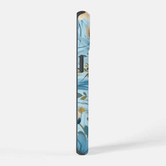 Sommerzeitgestaltung iPhone 15 Hülle (Rechte Seite)