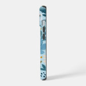 Sommerzeitgestaltung iPhone 15 Hülle (Linke Seite)