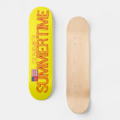SOMMERZEITSkateboard Skateboard (Vorderseite)