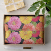 SommerZinnias mit Blumen Seidenpapier (Geschenk)