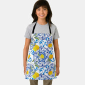 Sommerzitrus, boho, bohemiisch, floralmediterran schürze (Insitu)