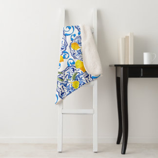 Sommerzitrus, boho, bohemiisch, floralmediterran sherpadecke