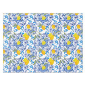 Sommerzitrus, boho, bohemiisch, floralmediterran tischdecke (Vorderseite (Horizontal))