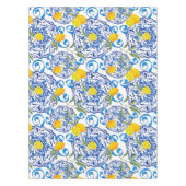 Sommerzitrus, boho, bohemiisch, floralmediterran tischdecke (Vorderseite)