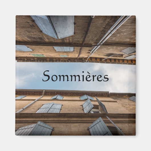 Sommieres - Frankreich Magnet (Vorne)