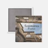Sommieres, Frankreich Magnet (Vorderseite/Rückseite)