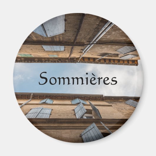 Sommieres - Frankreich Magnet (Vorne)