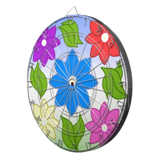 SommPetals Dartscheibe (Vorderseite rechts)