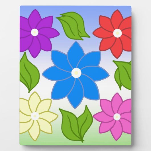 SommPetals Fotoplatte (Vorderseite)