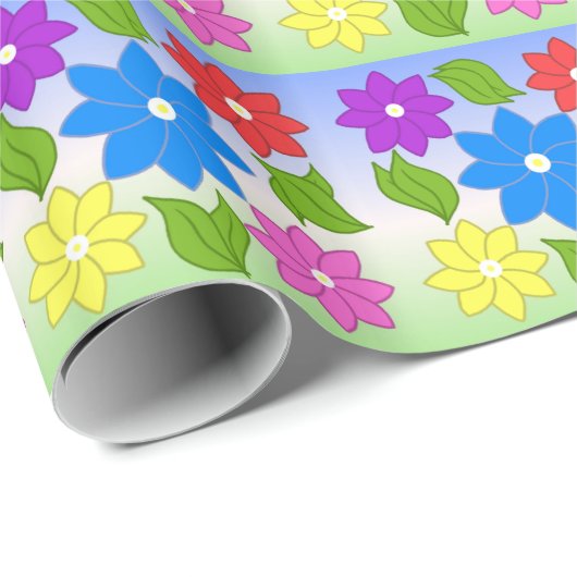 SommPetals Geschenkpapier (Rolleneckpunkt)