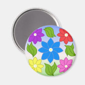 SommPetals Magnet (Vorderseite/Rückseite)