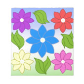 SommPetals Notizblock (Vorderseite)