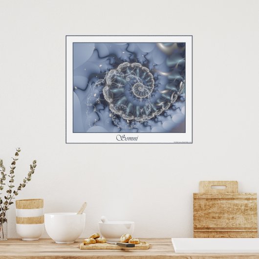 Somni-Poster Poster (Küche)