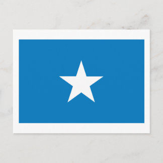 Somolia Flag Postcard Postkarte