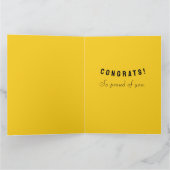 Son Abschluss Karte (Innenseite)