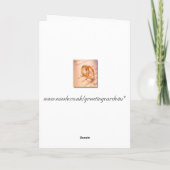 Son and Daughter's Wedding Day Card Karte (Rückseite)