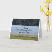 ***SON*** AUF DER VATER-TAGESKARTE KARTE (Gelbe Blume)