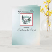 Son-Bestätigungskarte mit Dove Karte (Gelbe Blume)