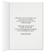 Son Birthday Abstrakt Mandala Design (Innen (Rechts))