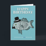 Son Birthday Fish Puke Joke Card Karte<br><div class="desc">Schick deinen Angeln oder Fisch Son diese lustige Geburtstagskarte,  die ihm lasse zu wissen,  dass er so fisch ist.</div>