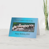 Son Birthday mit Ottern Karte (Vorderseite)