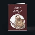 Son Birthday Otter Funny Animal Custom Text Karte<br><div class="desc">Alles Gute zum Geburtstag Son auf das,  was ich Liebe mag kein "otter" Humorvolle und lustige Geburtstagskarte für den Sohn,  den Sie Liebe,  die Tiere und/oder otters Liebe. Niedliche Wasserfarbe Tier,  wild lebende Tiere,  Natur</div>
