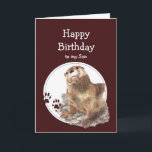 Son Birthday Otter Funny Animal Custom Text Karte<br><div class="desc">Alles Gute zum Geburtstag Son auf das,  was ich Liebe mag kein "otter" Humorvolle und lustige Geburtstagskarte für den Sohn,  den Sie Liebe,  die Tiere und/oder otters Liebe. Niedliche Wasserfarbe Tier,  wild lebende Tiere,  Natur</div>