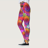 "[SON]Blume Power" helle Sonnenblume mit Krawatte  Leggings (Links)