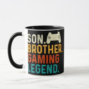 Son Brother Gaming Legend Gamer Video Gamer PC Tasse